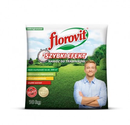 Флоровит удобрение быстрого действия для газонов 10 кг